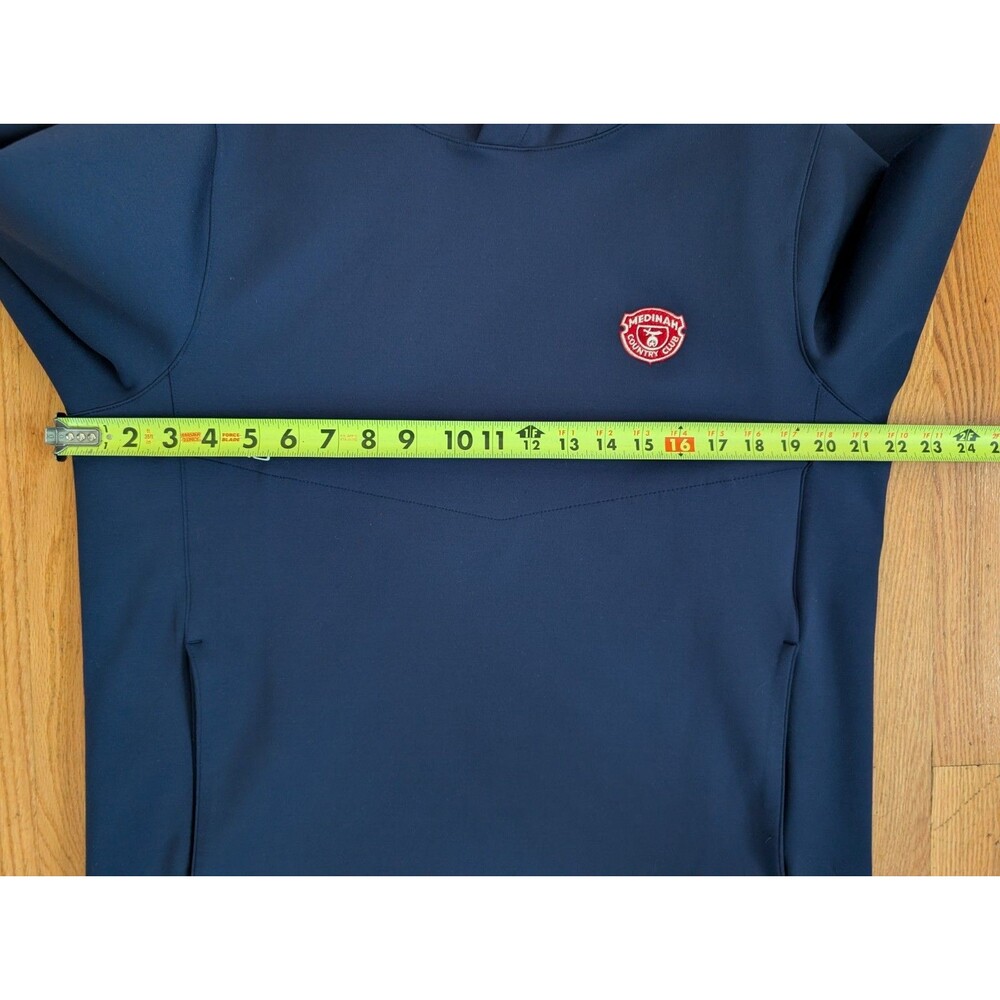 Zero Restriction Mens TKO  Hoodie Pullover L1140 Navy Red Golf Medium Medinah - Picture 10 of 10